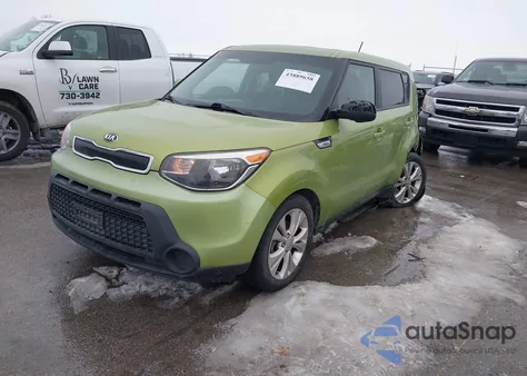 2015 Kia Soul + from USA, damaged, VIN KNDJP3A54F7787918